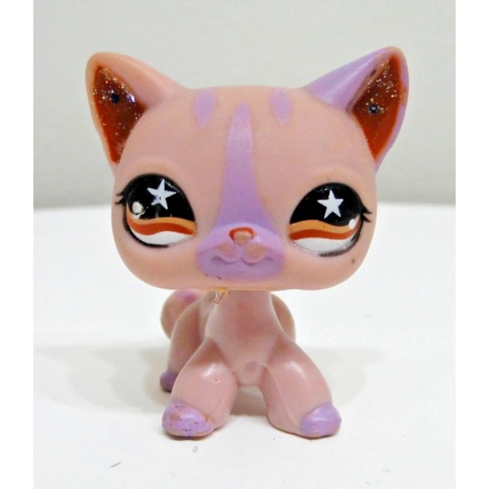 Vintage Authentic 2006 Littlest Pet Shop Shorthair Cat 933